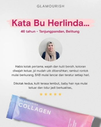 Testimoni Pembeli Glamourish Collagen