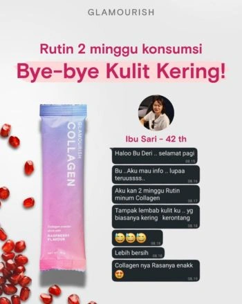 Testimoni Pembeli Glamourish Collagen