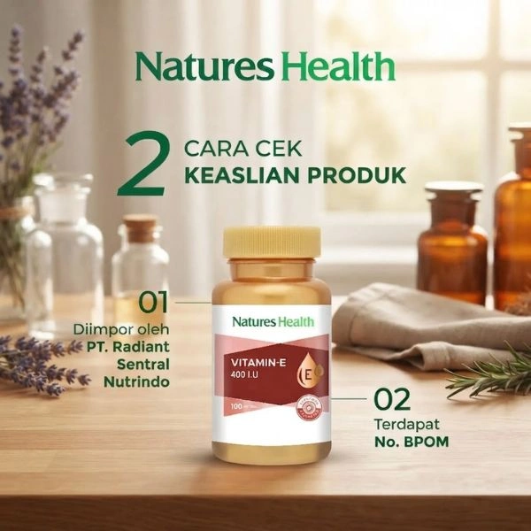Nature’s Health Vitamin E 400 IU