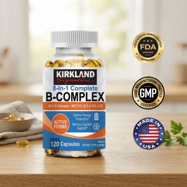 Vitamin B Kompleks 8-in-1 Merk KIRKLAND